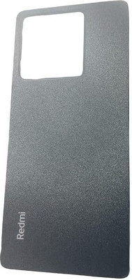 Docile Redmi Note 13 5G Cover with Pre-Installed Camera Lens Back Panel(BLACK)