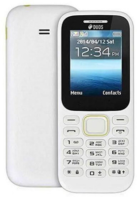 Rudra SAMSUNG Guru Music 2 SM-B310E Keypad Mobile Phone Dual Sim Full Panel(WHITE)