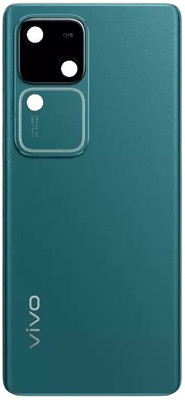 AL BAARI STORE vivo v30 with lens Back Panel(peacock blue)