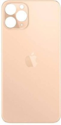 Unique4Ever Apple iPhone 11 Pro Max (Gold) Glass Premium Best Quality Back Panel(Gold)