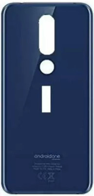 SRaccessories Nokia 6.1 Plus Back Panel(Black)