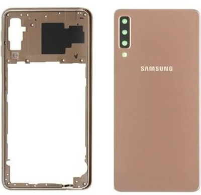SPAREWARE SAMSUNG A7 2018 - Gold (MIDDLE RING + BACK PANEL) Back Panel(Gold)