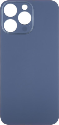 Tworld iPhone 15 Pro Max ( A2849, A3105, A3106, A3108 ) Battery Back Glass Door Replacement Back Panel(Blue Titanium)