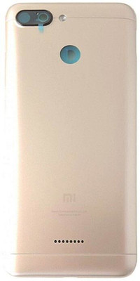 SRaccessories Redmi 6 with side logo Back Panel(GOLD)