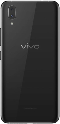 Flipkart SmartBuy Vivo X21 Back Panel(Black)