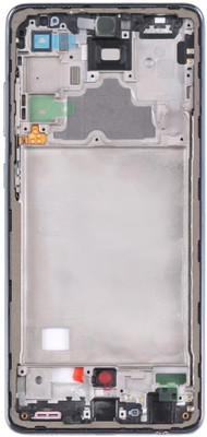 imbi Samsung Galaxy A72 LCD Frame Middle Chassis With Side Button Front Panel(Black)