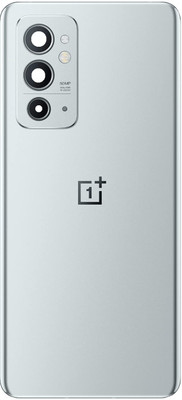 Kraze4blaze OnePlus 9RT 5G (Glass)(With Camera Lens)(With Proper Logo) Back Panel(Nano Silver)
