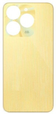 KezeMize Itel A70 (Best Quality)(With Proper Logo) Back Panel(Brilliant Gold)