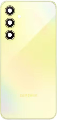 Niviti Samsung A35 (5g)/ A55 (5g) With Camera Lance Back Panel(Awesome Lemon)
