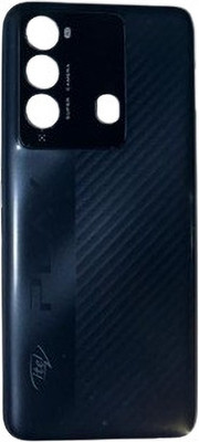 Sandreezz itel P38 (with Proper Logo) Back Panel(Nebula Black)