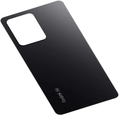MJ PREMIUM QUALITY Mj primum quality Redmi note 12pro Back Panel(Black)