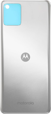 HQP for Motorola Moto G32 ( XT2235-2, XT2235-3 ) [ With Pre Installed Adhesive Tape ] Battery Back Door Replacement Back Panel(Satin Silver)