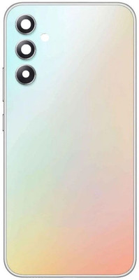 Niviti Samsung A34 (5g) With Camera Lance Back Panel(Awesome Silver)