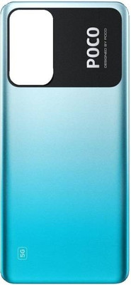 SRaccessories POCO M4 Pro 5G Back Panel(Cool Blue)