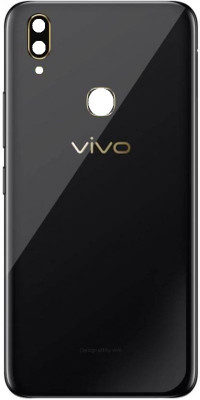 Sandreezz Vivo V9 (with Proper Logo) Back Panel(Pearl Black)
