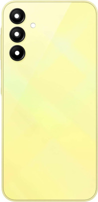 HNVIEW Samsung A15 5g back panel with camera lens compatible with logo Back Panel(Yellow)