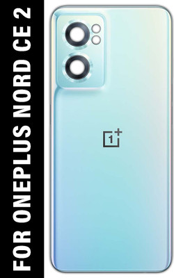 Safa OnePlus Nord CE 2 With Camera Glass Back Panel(Bahamas Blue)