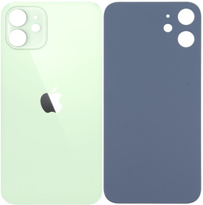 KezeMize Apple iPhone 12 Mini (Best Quality)(With Proper Logo)(Glass) Back Panel(Green)
