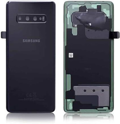 SPAREASP Samsung Galaxy S10 With Camera Fitting Lens Back Panel(BLACK)