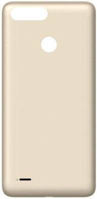 Kraze4blaze Tecno Pop 2 F (With Proper Logo) Back Panel(Champagne Gold)