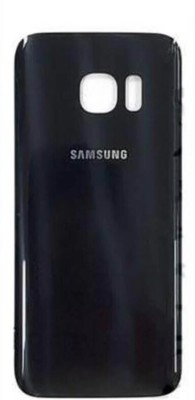 Sandreezz Samsung Galaxy S7 Edge (with Proper Logo) Back Panel(Black Onyx)