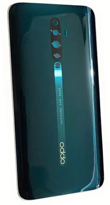 Sandreezz Oppo Reno2 F / Reno 2F (Glass) (with Proper Logo) Back Panel(Lake Green)