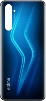 KezeMize Realme 6 Pro (Glass) (with Proper Logo) Back Panel(Lightning Blue)