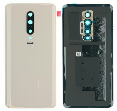 SPAREWARE Oneplus Oneplus 7 Pro - Gold (WITH CAMERA LENS) Back Panel(Gold)