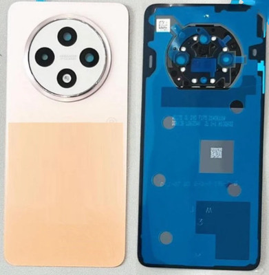 Kraze4blaze Oppo F27 (Best Quality)(With Camera Lens)(With Proper Logo) Back Panel(Amber Orange)