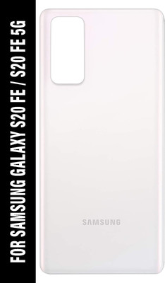 Safa Samsung Galaxy S20 FE / Galaxy S20 FE 5G Back Panel(Cloud White)