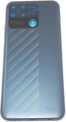 FixHub Realme Narzo 50A Back Panel Back Panel(GREY)