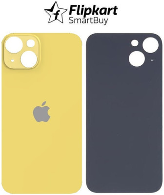 Flipkart SmartBuy Apple iPhone 14 Plus Premium Quality (Glass) Back Panel(Yellow)