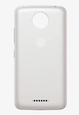 SRaccessories Motorola Moto C Back Panel(WHITE)