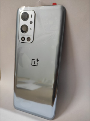 TrofT OnePlus 9 Pro(Glass) With Camera Lens Back Panel(Morning Mist)