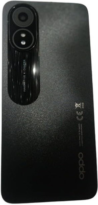SRaccessories Oppo A18 (Housing Body) (Side Keys with Middle Body) Full Panel(Glowing Black)