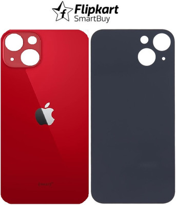 Flipkart SmartBuy Apple iPhone 13 Premium Quality (Glass) Back Panel(Red)