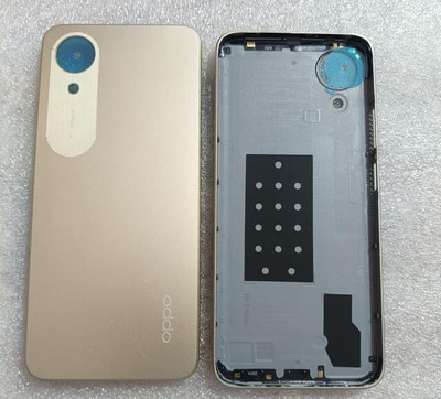 FLOUNDER OPPO A17K HOUSING BODY AND SIDE KEYS BUTTONS WITH PROPER LOGO FULL BODY Full Panel(GOLD)