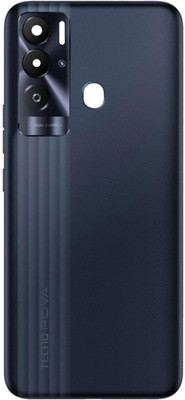 Flipkart SmartBuy Tecno ( POVA Neo ) With Side Volume & Power Buttons Back Panel(Obsidian Black)