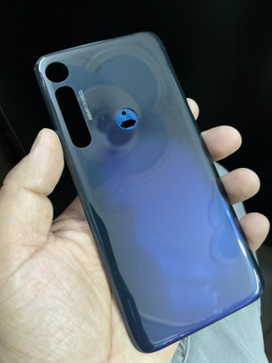 MAXOUT Motorola Moto G8 Plus Back Panel(Cosmic Blue)