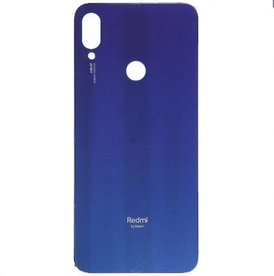 Sandy Redmi Note 7 Pro Replacement Back Glass, Back Panel(Blue)