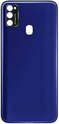 SPAREASP Samsung M21 (With Proper Logo and Side keys) Back Panel(Blue)