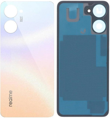 Sandreezz Realme 10 Back Panel(Clash White)