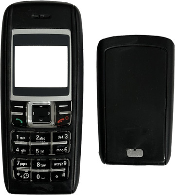 imbi Nokia 1600 Front Back Body With Keypad Front & Back Panel(Black)