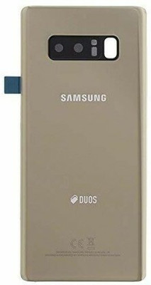 SPAREWARE Samsung Samsun Note 8-old (WITH CAMERA LASS LENS) Back Panel(Gold)