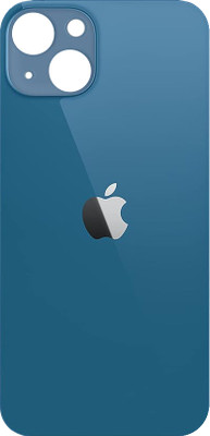 HQP for Apple iPhone 13 ( A2633, A2482, A2631, A2634, A2635 ) [ With LoGo & Pre Installed Adhesive Tape ] Battery Back Glass Door Replacement Back Panel(Blue)