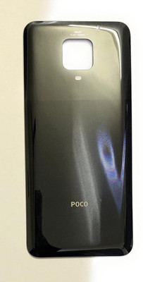 FixHub Xiaomi Mi Redmi Poco M2 Pro BACK GLASS COMPATIBLE Back Panel(BLACK)