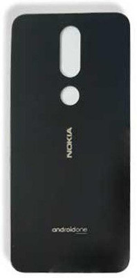 Flipkart SmartBuy Nokia 7.1 ( Glass ) Back Panel(Black)