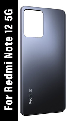SUFO Redmi Note 12 5G Back Panel(Matte Black)
