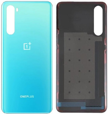 Sandreezz OnePlus Nord (Glass) (Best Quality) (with Proper Logo) Back Panel(Blue)