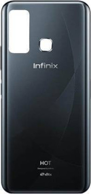 Kraze4blaze Infinix Hot 9 Back Panel(Black)